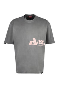 Cotton crew-neck T-shirt